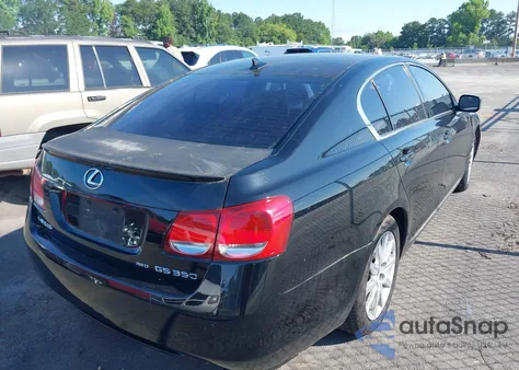 2007 Lexus Gs 350 from USA, damaged, VIN JTHCE96S670006535